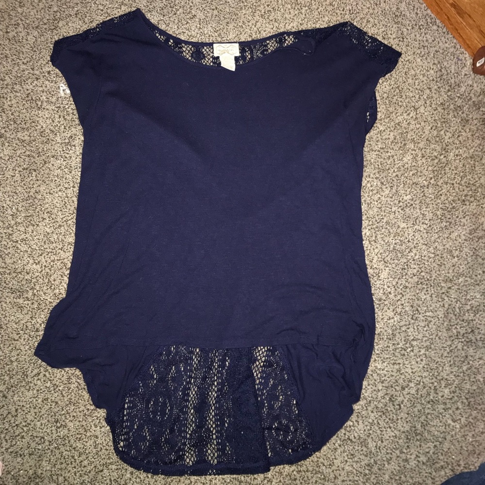 Navy top